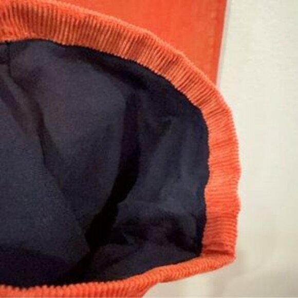 NWT Jacadi Corduroy Warm Cotton Casual Griffon Pants in Maple Orange - Picture 2 of 10